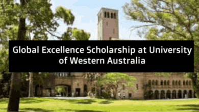 The University of Western Australia Global Excellence Scholarship 2026 Apply Now